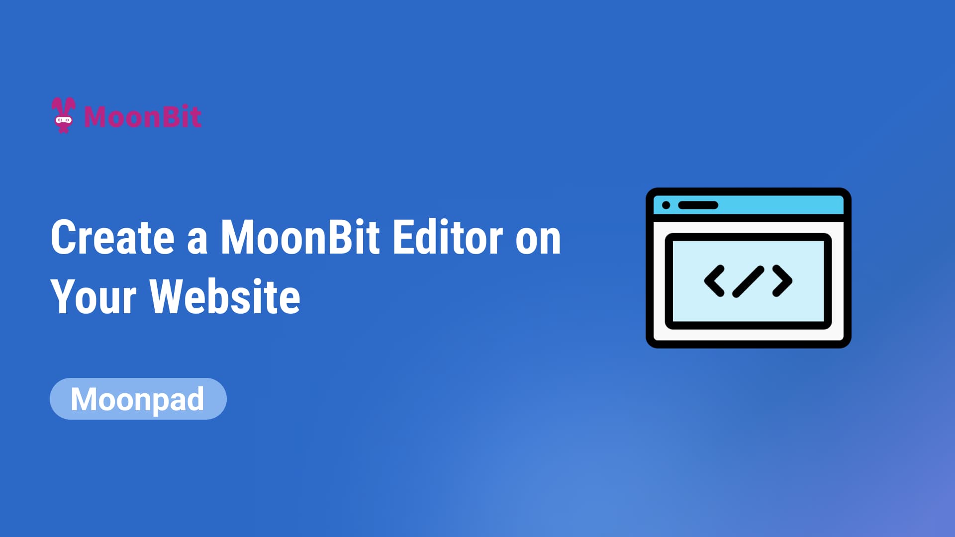 How to Use Moonpad on Your Website