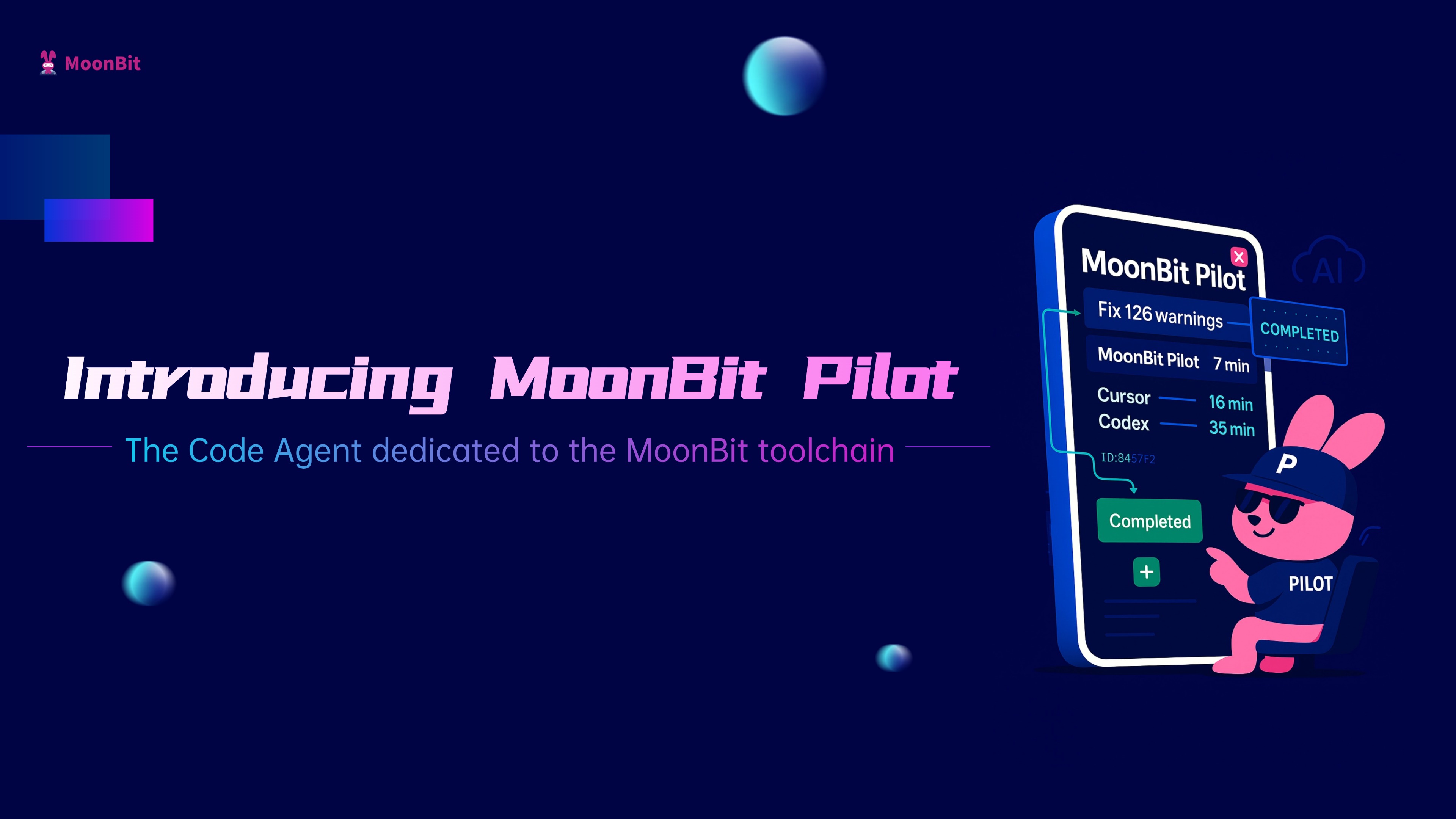 Introducing MoonBit Pilot: The Code Agent dedicated to the MoonBit toolchain